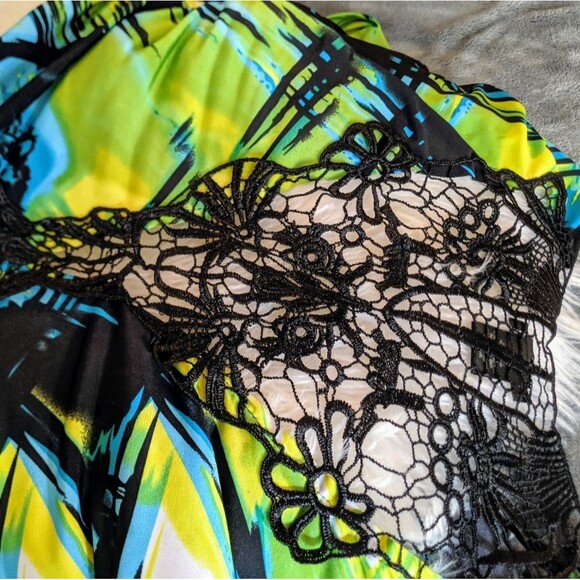 5 for $25! Rue 21 Batwing Dolman Crochet Top S - Picture 3 of 4